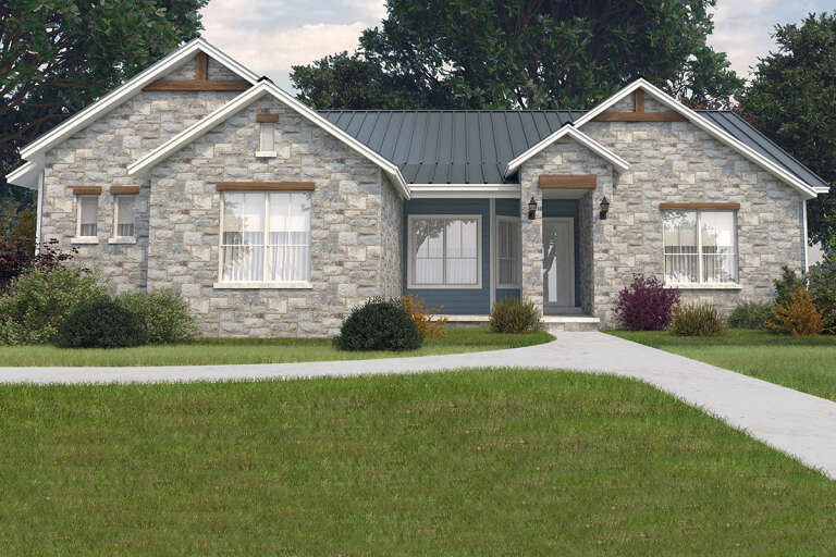 House Plan House Plan #32756 Front Elevation 