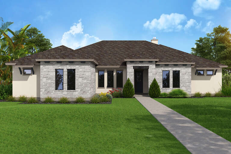 House Plan House Plan #32757 Front Elevation 