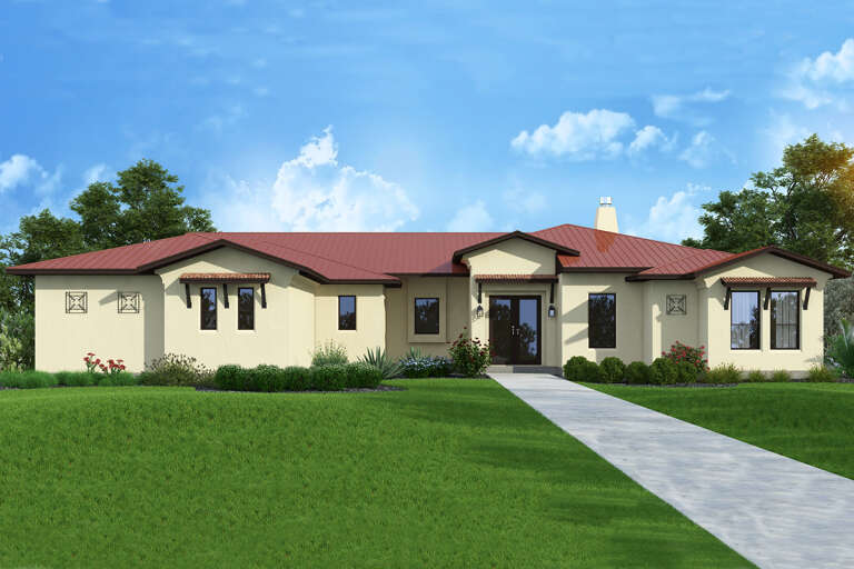 House Plan House Plan #32758 Front Elevation 