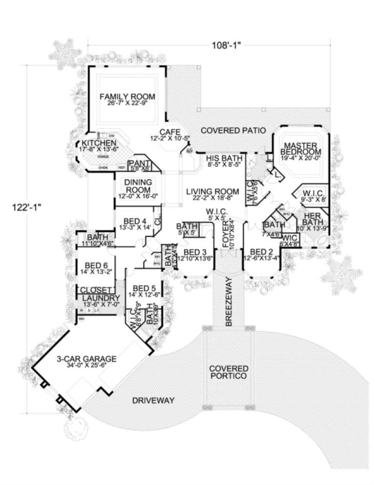 House Plan House Plan #3276 Drawing 1