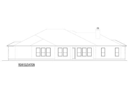 European House Plan #9300-00130 Elevation Photo