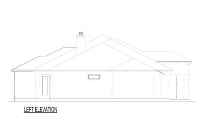 European House Plan #9300-00130 Elevation Photo