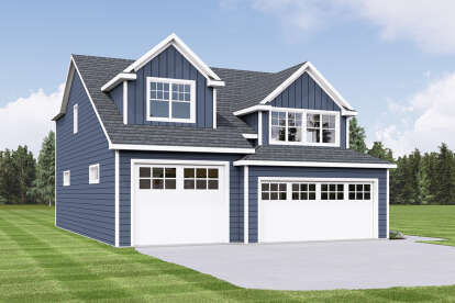 Craftsman House Plan #5032-00340 Elevation Photo
