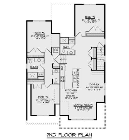 Main Floor for House Plan #5032-00340