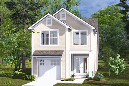 Traditional House Plan #4848-00459 Elevation Photo
