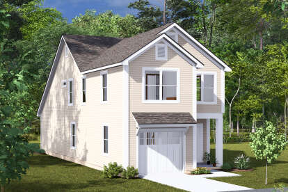 Traditional House Plan #4848-00459 Elevation Photo