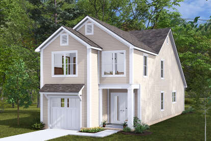Traditional House Plan #4848-00459 Elevation Photo