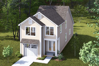 Traditional House Plan #4848-00459 Elevation Photo