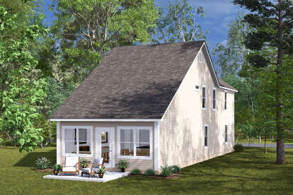 Traditional House Plan #4848-00459 Elevation Photo