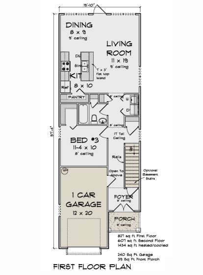 Main Floor  for House Plan #4848-00459
