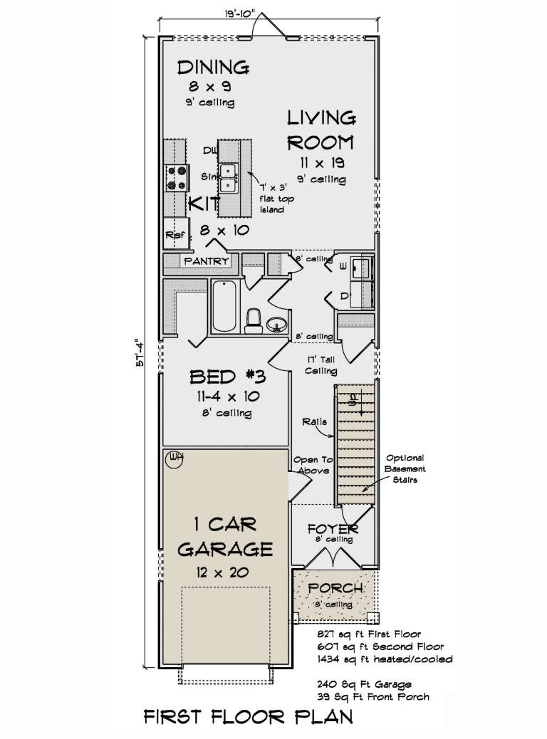 House Plan House Plan #32764 Drawing 1