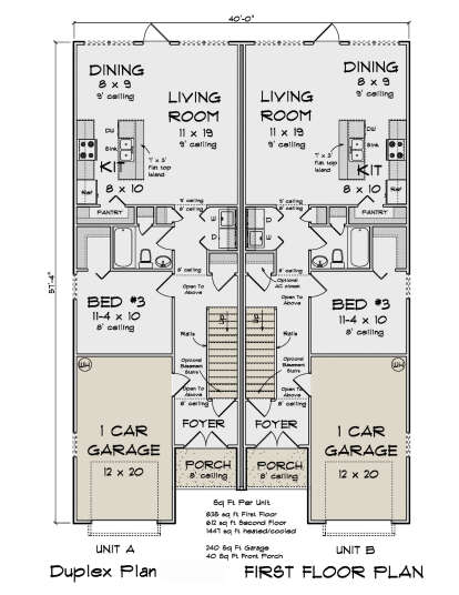Main Floor  for House Plan #4848-00460