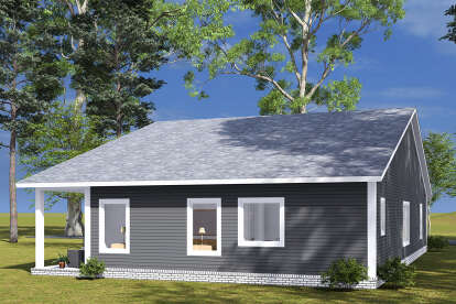 Modern House Plan #4848-00461 Elevation Photo