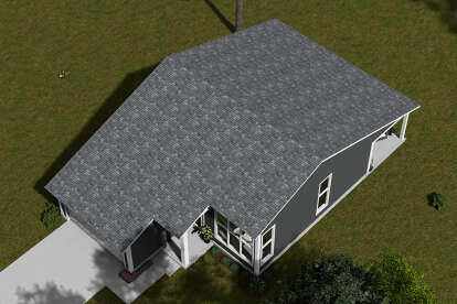 Modern House Plan #4848-00461 Elevation Photo