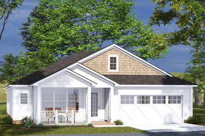 Country House Plan #4848-00463 Elevation Photo