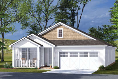 Country House Plan #4848-00463 Elevation Photo