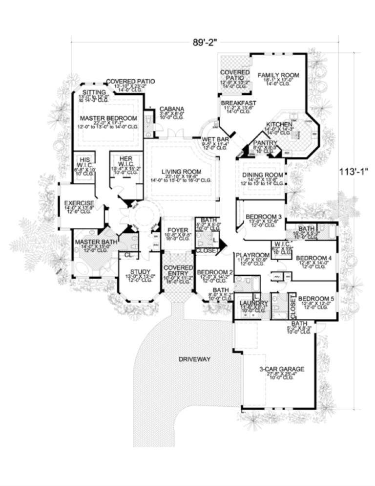 House Plan House Plan #3277 Drawing 1