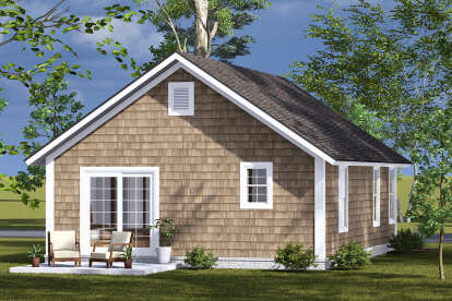 Cottage House Plan #4848-00464 Elevation Photo