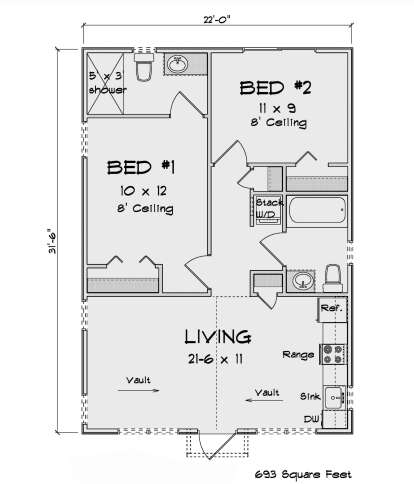 Main Floor  for House Plan #4848-00464