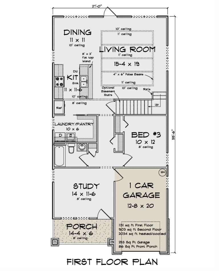 House Plan House Plan #32771 Drawing 1