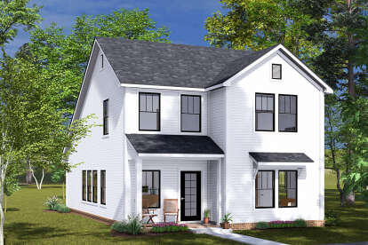 Traditional House Plan #4848-00466 Elevation Photo