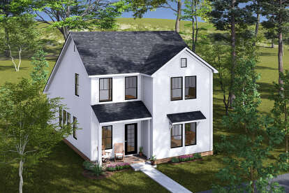 Traditional House Plan #4848-00466 Elevation Photo