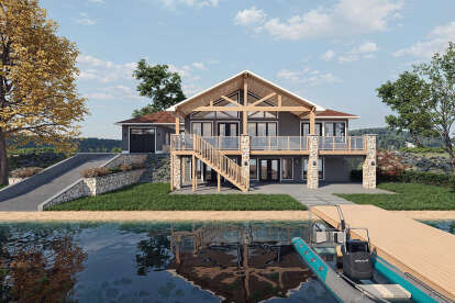 Craftsman House Plan #5984-00022 Elevation Photo