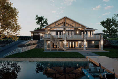 Craftsman House Plan #5984-00022 Elevation Photo