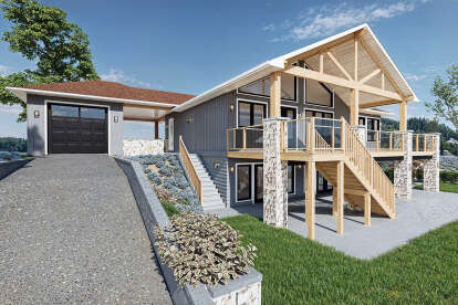Craftsman House Plan #5984-00022 Elevation Photo