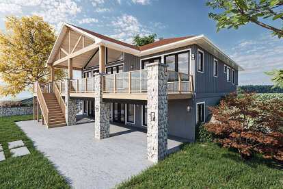 Craftsman House Plan #5984-00022 Elevation Photo