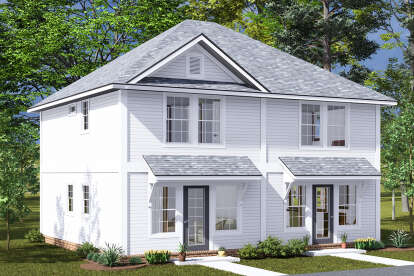 Traditional House Plan #4848-00469 Elevation Photo