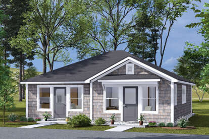 Cottage House Plan #4848-00470 Elevation Photo