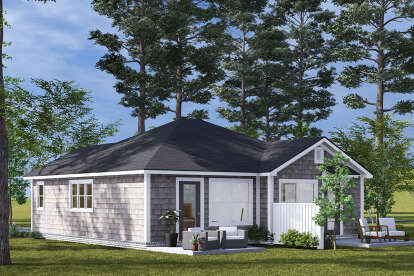 Cottage House Plan #4848-00470 Elevation Photo