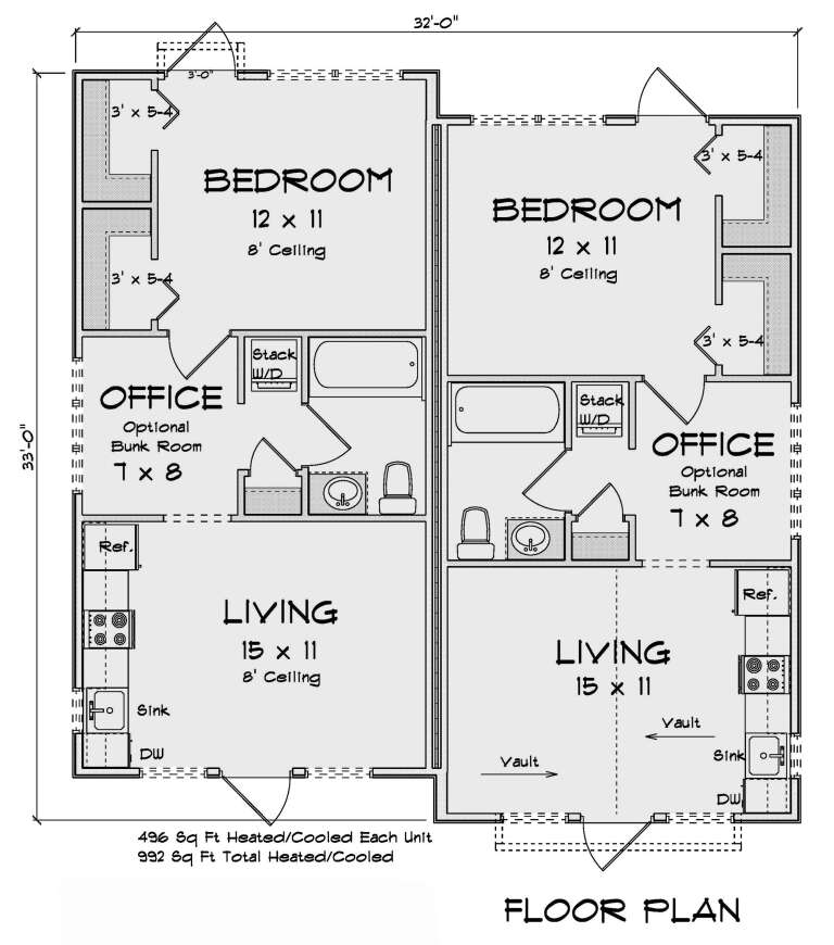 House Plan House Plan #32777 Drawing 1