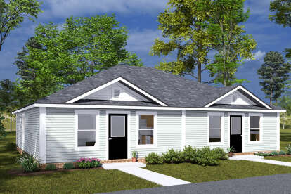 Cottage House Plan #4848-00471 Elevation Photo