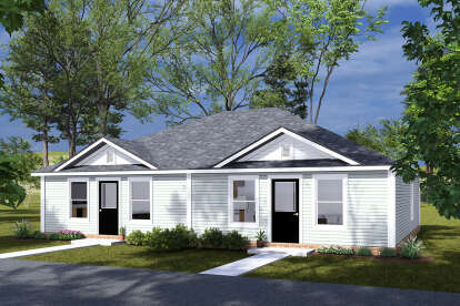 Cottage House Plan #4848-00471 Elevation Photo