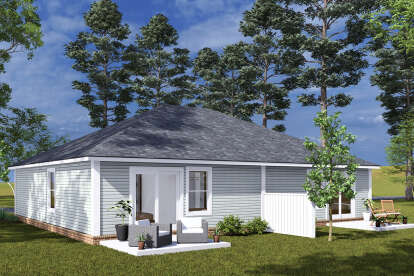 Cottage House Plan #4848-00471 Elevation Photo