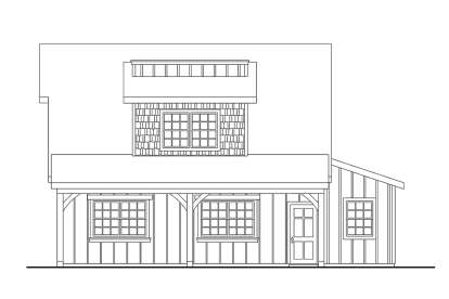Craftsman House Plan #035-01134 Elevation Photo