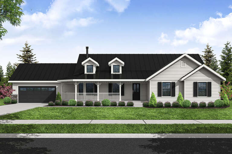 House Plan House Plan #32781 Front Elevation 