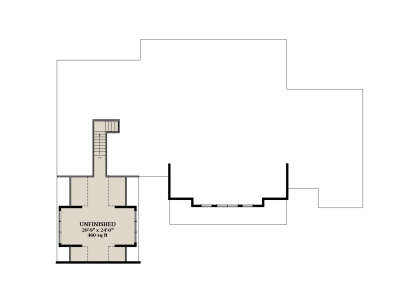 Bonus Room for House Plan #6849-00170