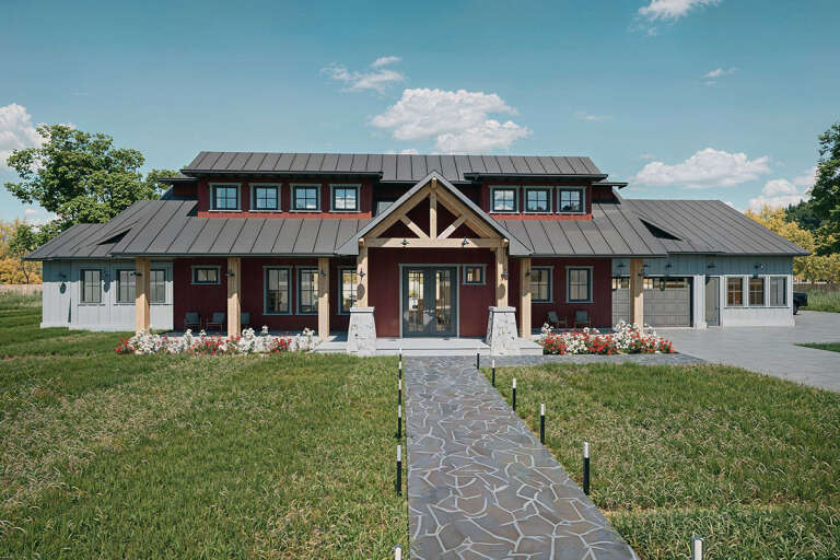 House Plan House Plan #32784 Front Elevation 