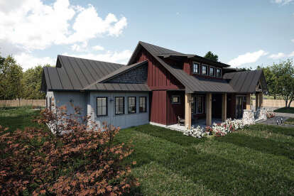 Craftsman House Plan #5984-00023 Elevation Photo