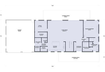 Main Floor  for House Plan #625-00034