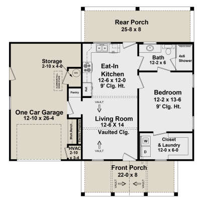 Main Floor  for House Plan #348-00332