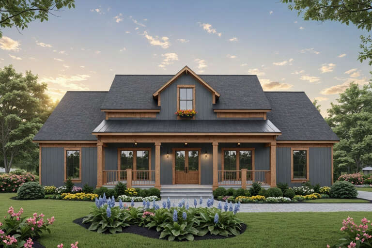 House Plan House Plan #32788 Front Elevation 