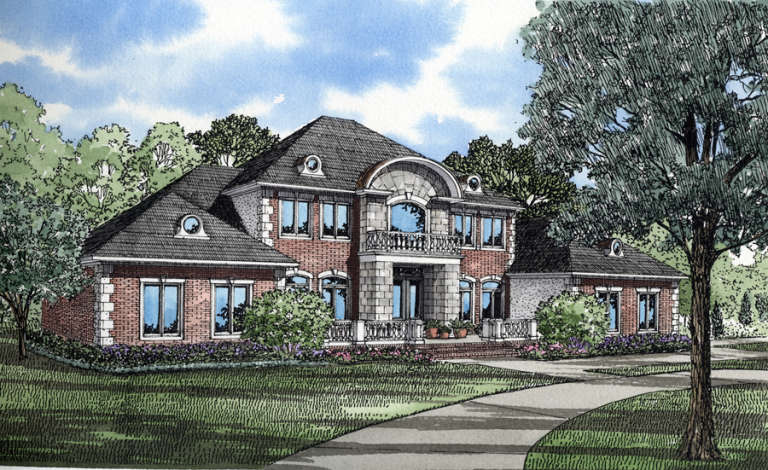 House Plan House Plan #3279 Front Elevation