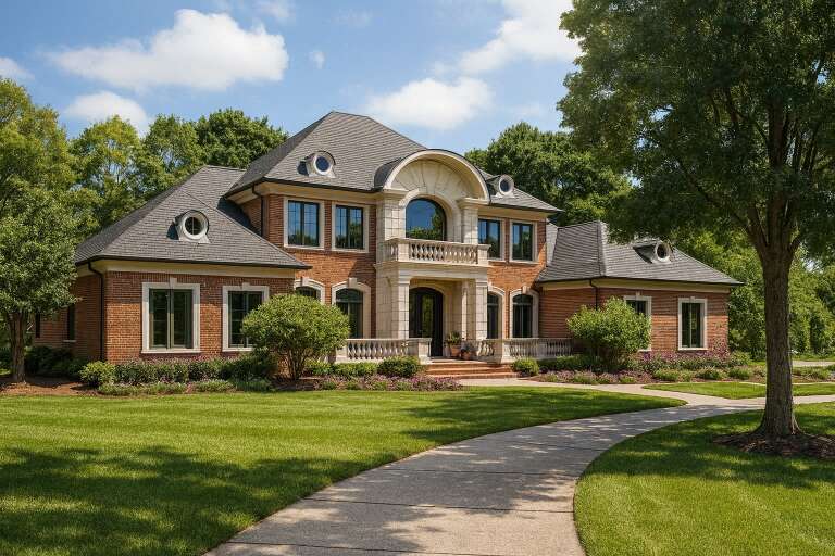 House Plan House Plan #3279 Angled Front Elevation