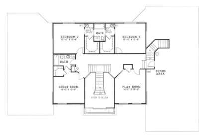 Floorplan 2 for House Plan #110-00134