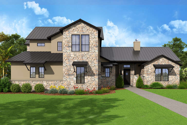 House Plan House Plan #32791 Front Elevation 