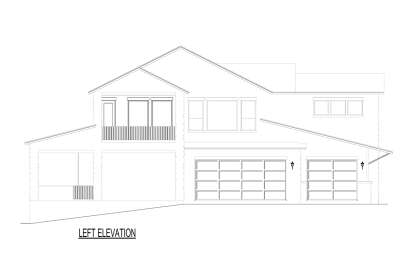 Contemporary House Plan #9300-00131 Elevation Photo